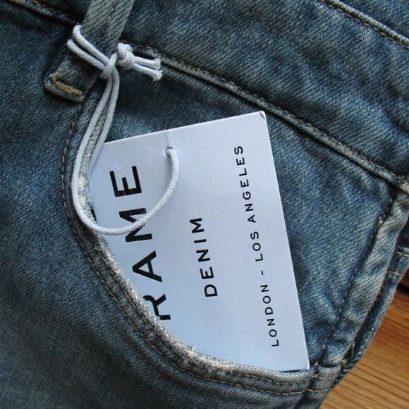 NWT Frame  Denim Overalls Pants Jeans - Picture 7 of 12